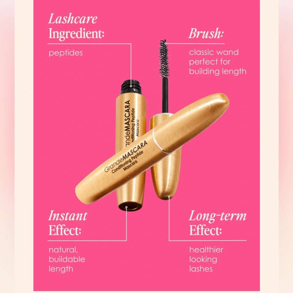 Grande Cosmetics Grande Mascara Conditioning Peptide Mascara Rich Black